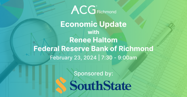 2024RIC February Economic Update ACG Richmond   WebHeaderFeb2024  EconomicwithSSB 